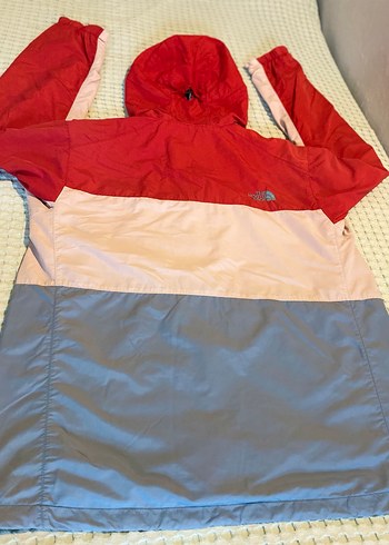 Erkek Kırmızı Gri Kapüşonlu Fermuarlı Mont - Görsel 5