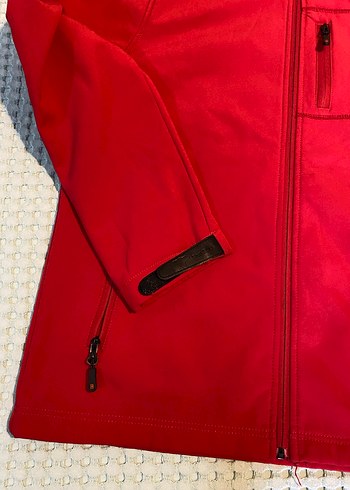 Kırmızı Fermuarlı Erkek Polar Üst - Görsel 3