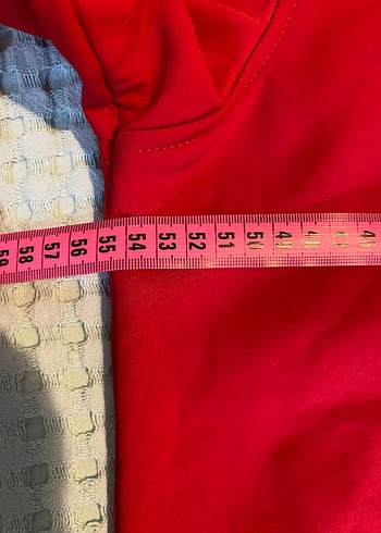 Kırmızı Fermuarlı Erkek Polar Üst - Görsel 4