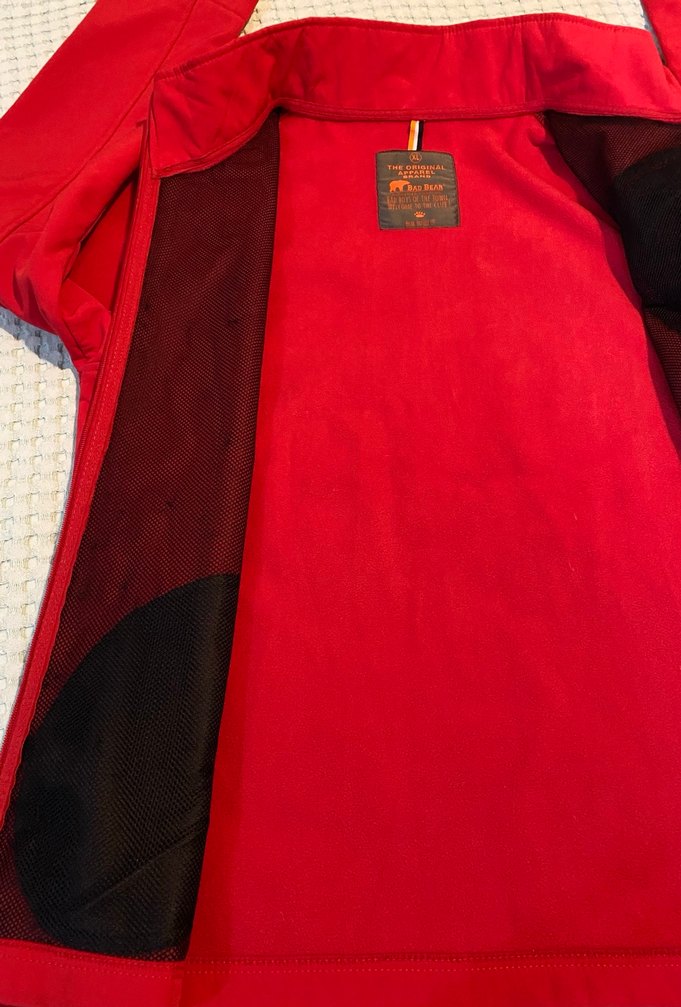 Kırmızı Fermuarlı Erkek Polar Üst - Görsel 2