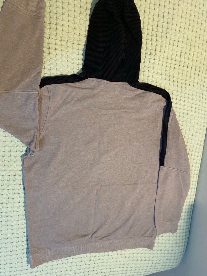 Gri Kapüşonlu Erkek Sweatshirt - Görsel 2