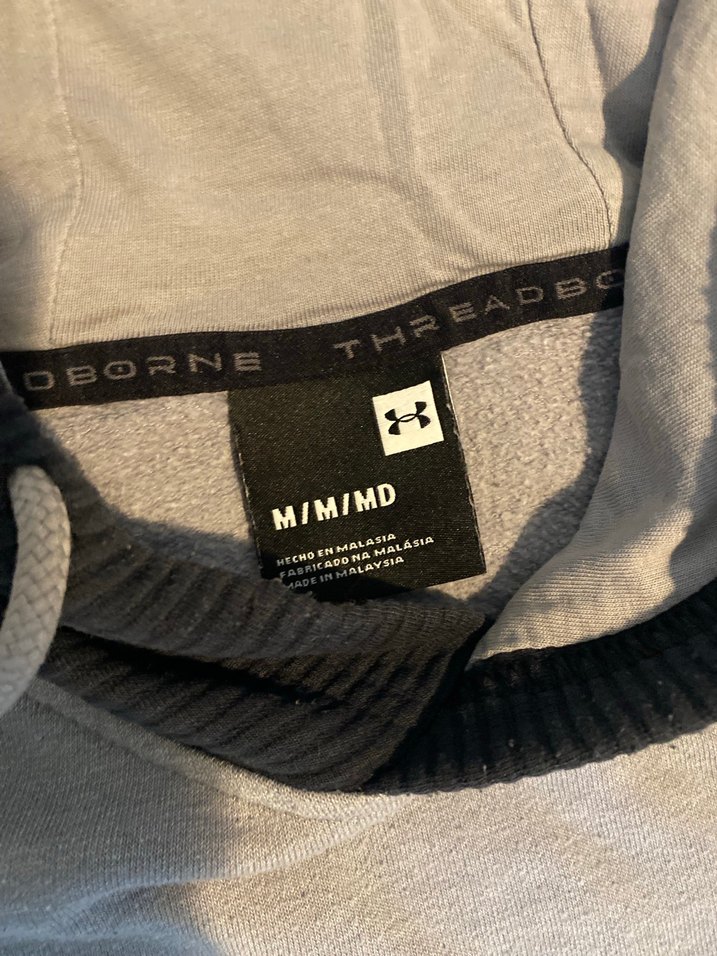 Gri Kapüşonlu Erkek Sweatshirt - Görsel 4