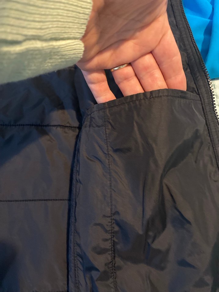 Erkek Mavi Fermuarlı yağmurluk rüzgarlık - Görsel 4