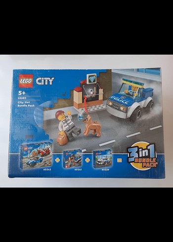Diğer Lego City Mavi Polis Araçları Seti