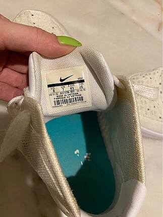 41 Beden beyaz Renk Nike Air Force Flyknit Mid - 41
