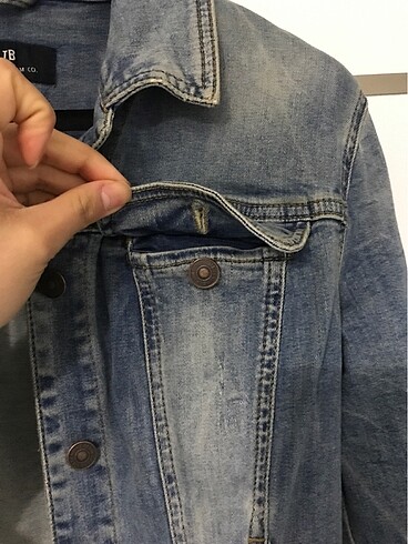 xl Beden mavi Renk Kot ceket