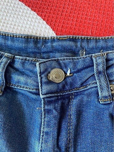 36 Beden mavi Renk defacto kot şort