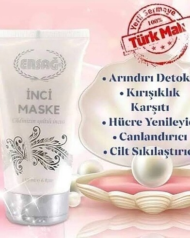  Beden İNCİ MASKESİ 150 ml