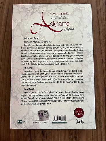 Aşkname Şems-i Tebrizi