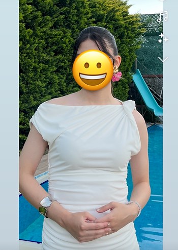 Drapeli elbise mezuniyet elbisesi - Görsel 2