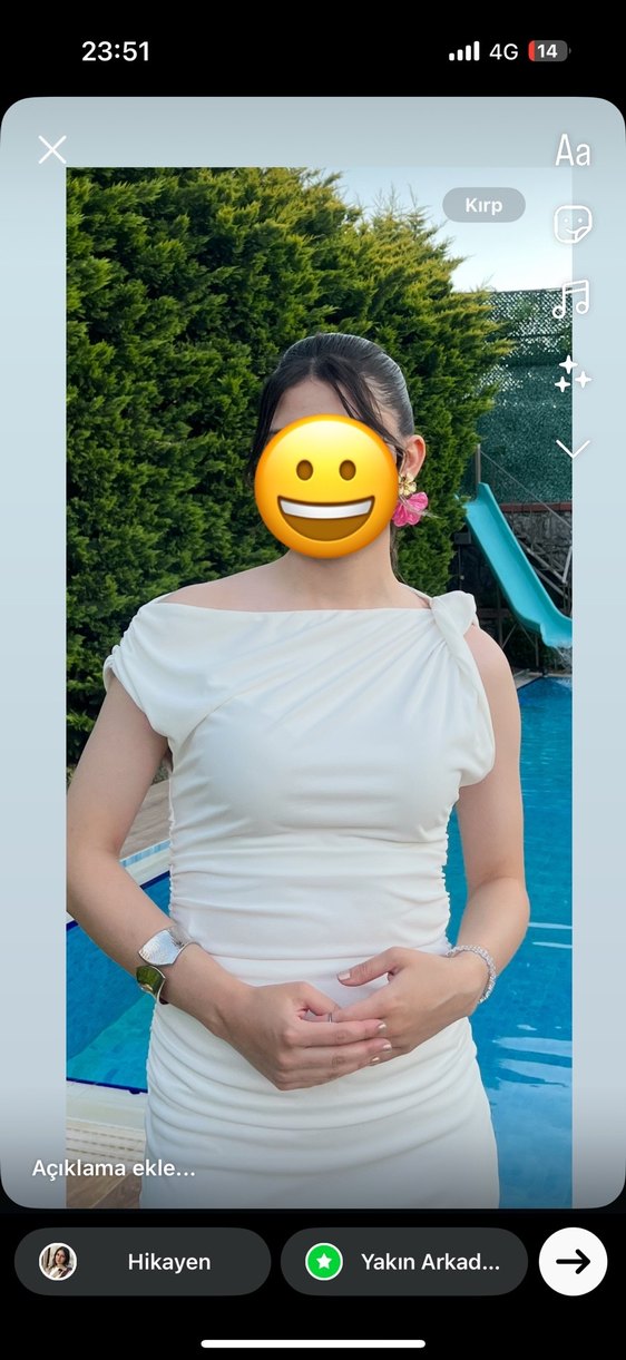 Drapeli elbise mezuniyet elbisesi - Görsel 2