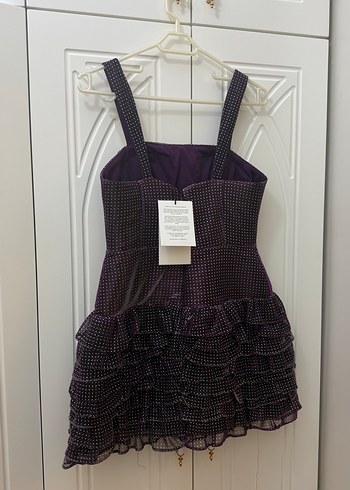 Mini elbise abiye elbise parıltılı elbise - Görsel 6