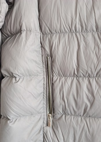 Mango kaz tüyü Mont - Görsel 2