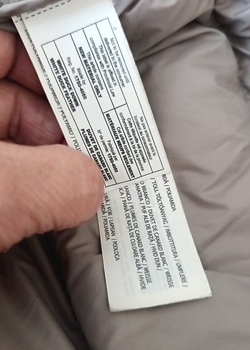 Mango kaz tüyü Mont - Görsel 4