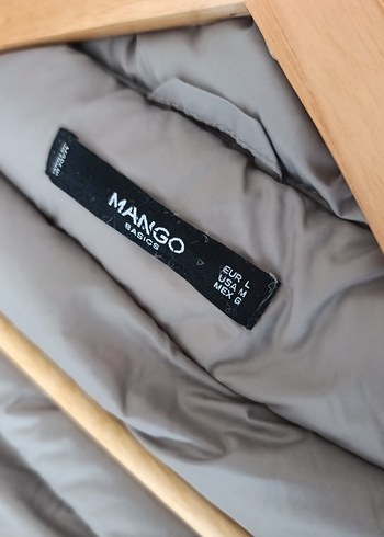 Mango kaz tüyü Mont - Görsel 3