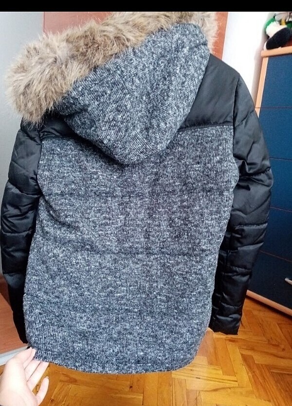 siyah mont - Görsel 2