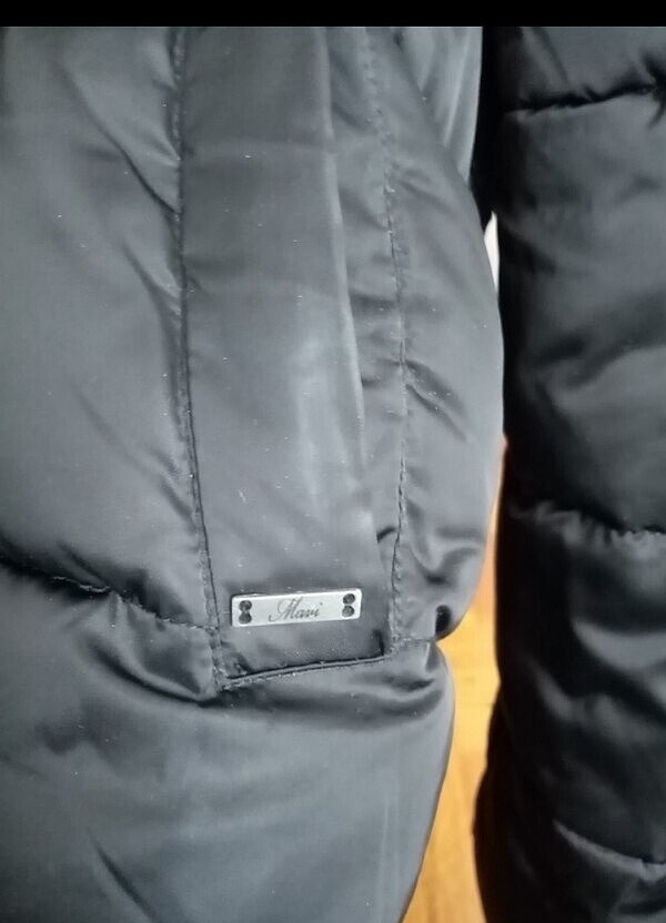 siyah mont - Görsel 4