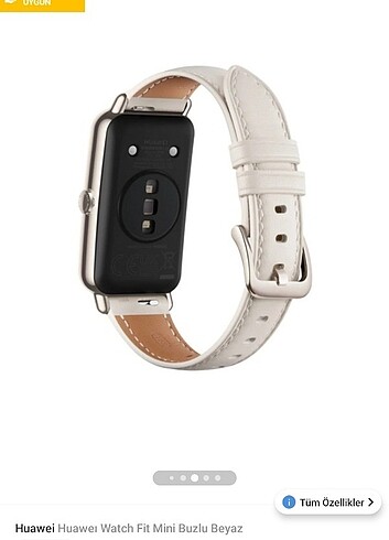 Huawei watch fit mini, beyaz, akıllı saat .