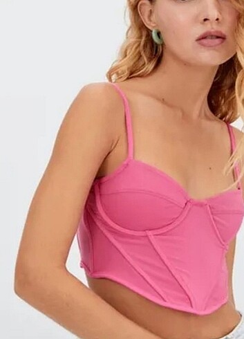 Stradivarius korse cropp