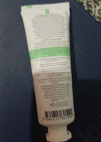 Diğer Homm Life Beyaz Gülüşler Diş Macunu 30 ml