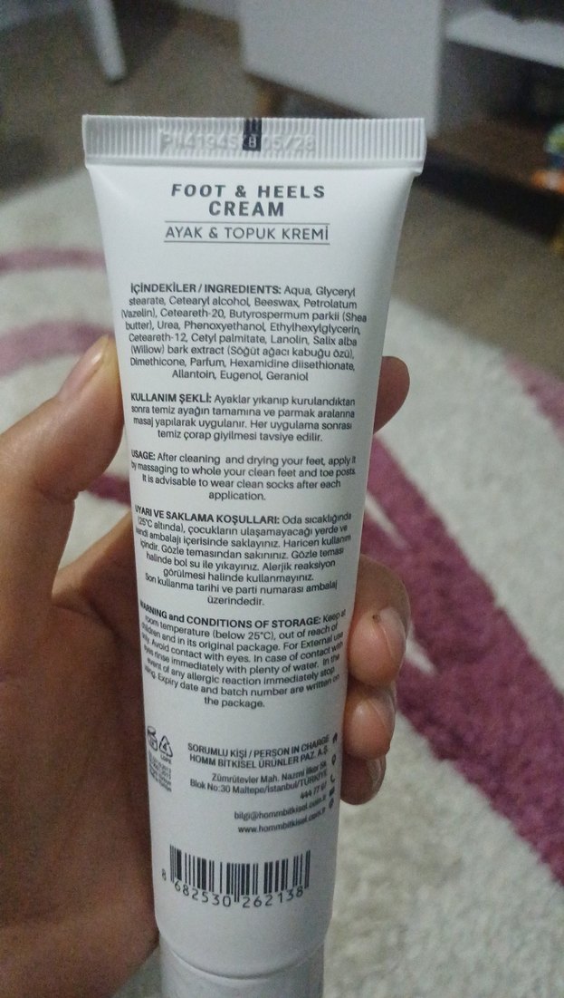 Ayak ve Topuk Kremi 100 ml - Görsel 2