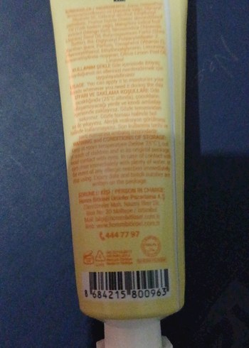 Beden HOMM Life Mango Özlü El Kremi 30 ml