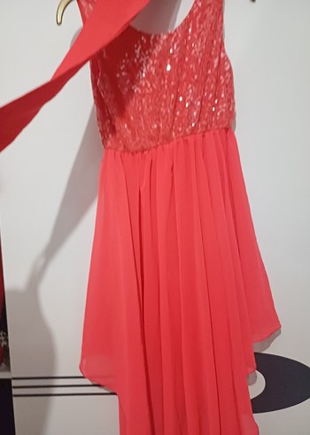 İşlemeli Kolsuz Elbise - Görsel 5