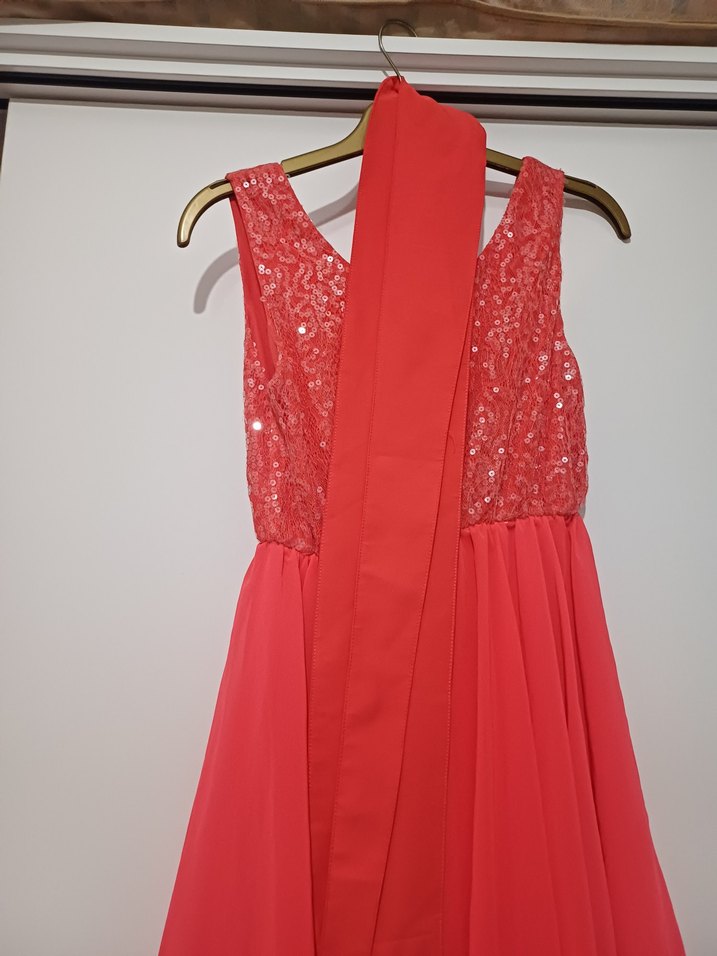 İşlemeli Kolsuz Elbise - Görsel 4