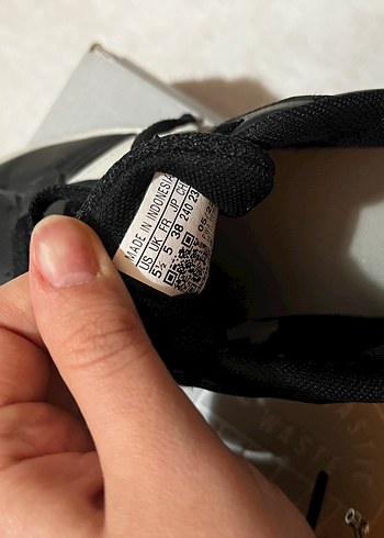 38 Beden siyah Renk Kadın Siyah Adidas Şeritli Spor Ayakkabı