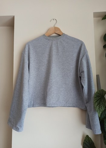 universal Beden Kırmızı Salaş Kadın Sweatshirt
