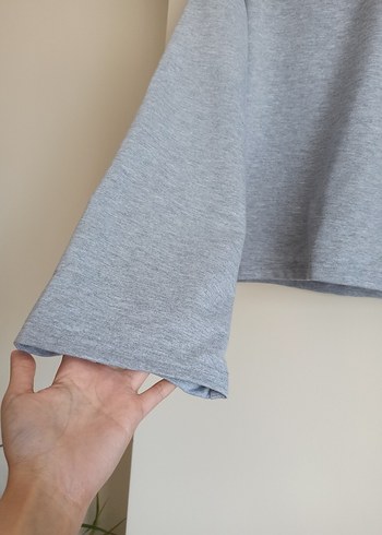 universal Beden kırmızı Renk Kırmızı Salaş Kadın Sweatshirt