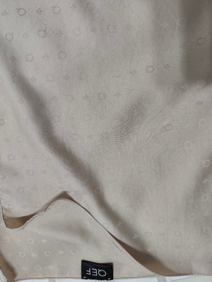 Bej Kadın Şal Drapeli Basic - Görsel 2