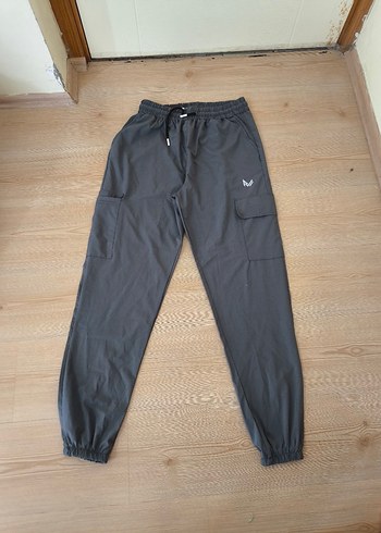 Gri Rahat Kesim Erkek Outdoor Eşofman - Görsel 2