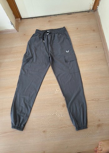 Gri Rahat Kesim Erkek Outdoor Eşofman - Görsel 3