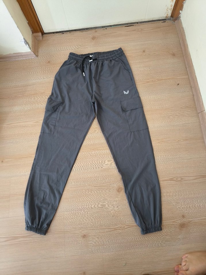 Gri Rahat Kesim Erkek Outdoor Eşofman - Görsel 3