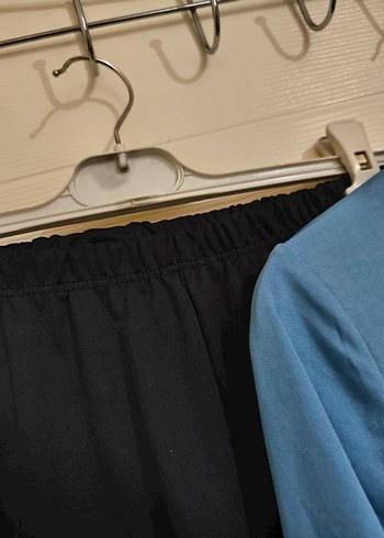 Kadın Mavi Uzun Fermuarlı haşema - Görsel 4