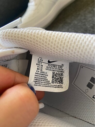 38 Beden Nike air force 1