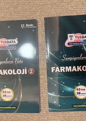 TUSDATA Farmakoloji Soru Bankası 2 Kitap