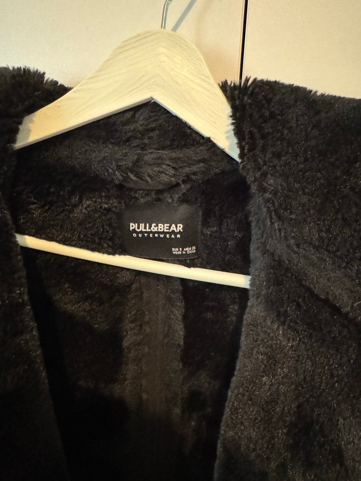 Siyah Süet Kadın Ceket, Kürklü - Görsel 3