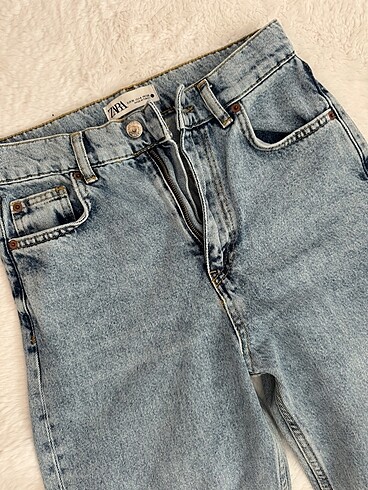 36 Beden mavi Renk zara denim jean