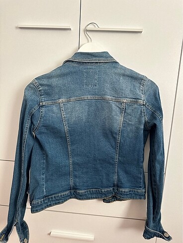 xs Beden mavi Renk bershka denim kot ceket