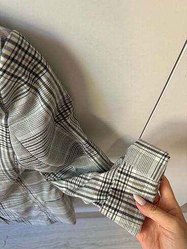 bershka blazer ceket - Görsel 5