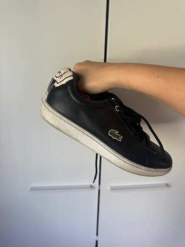36 Beden siyah Renk siyah lacoste sneaker