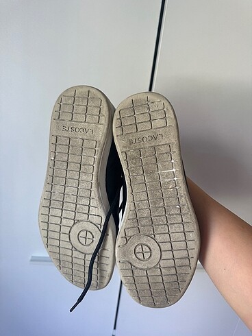 siyah lacoste sneaker - Görsel 5