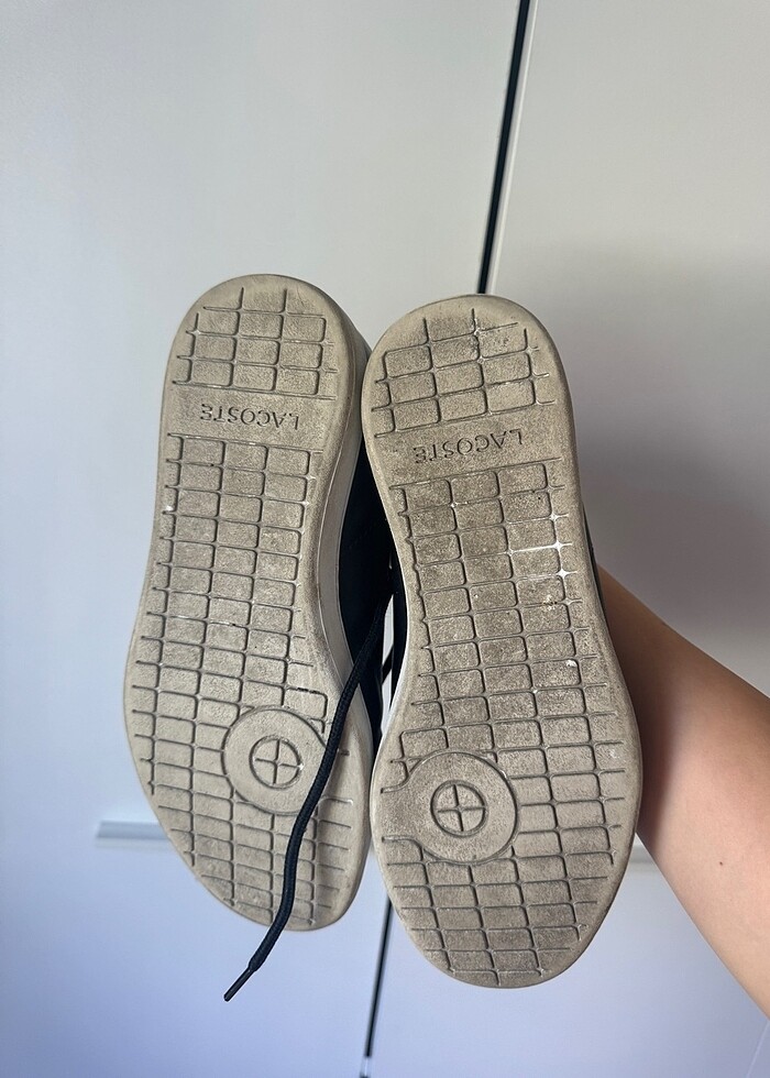 siyah lacoste sneaker - Görsel 5