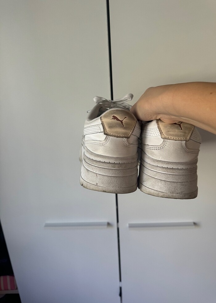 puma beyaz sneaker - Görsel 4