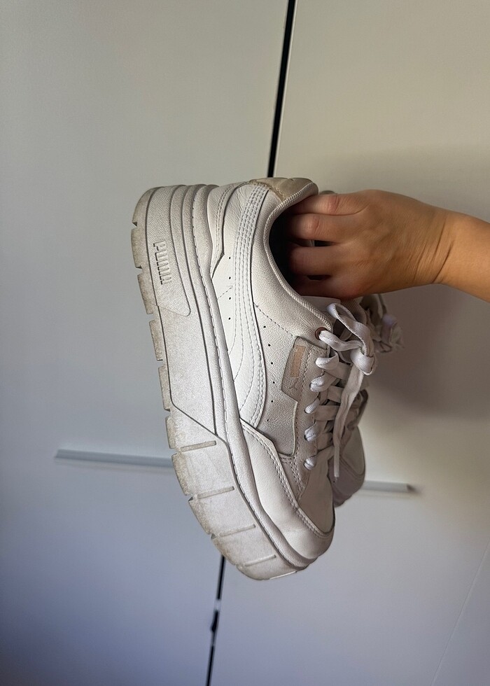 puma beyaz sneaker - Görsel 3