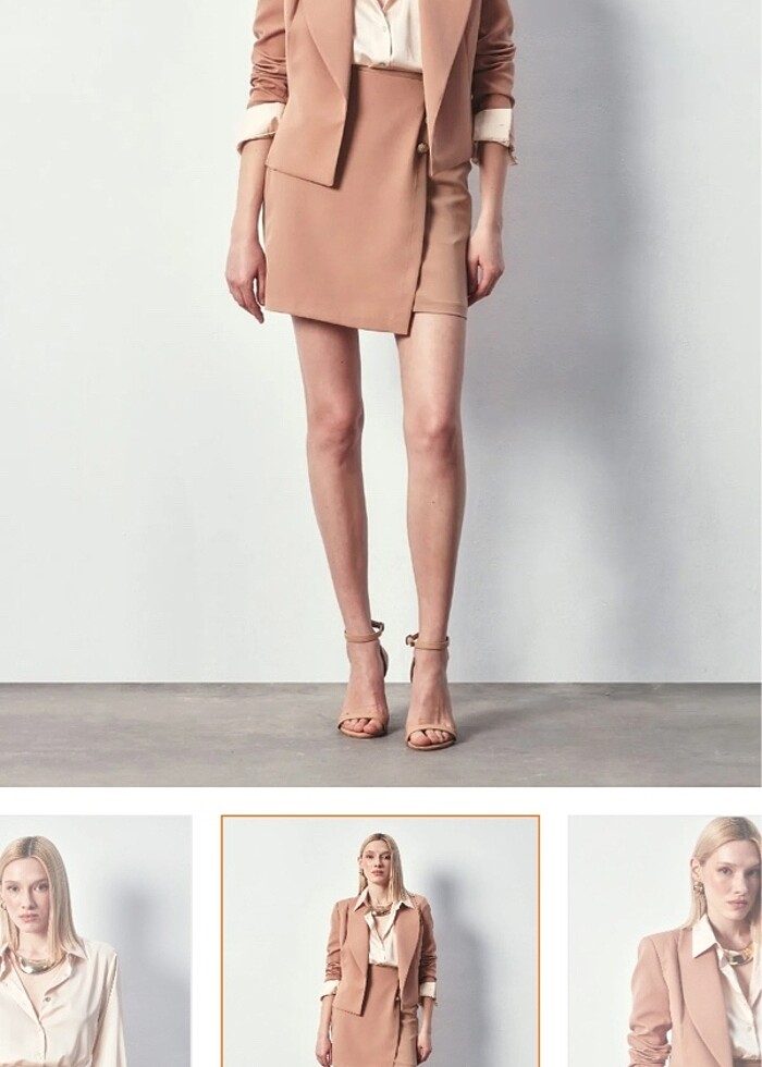 Saten marka  etek - Görsel 3