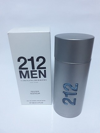 Carolina Herrera 212 Men 100 ml Erkek tester parfüm 