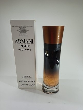 Armani Code profumo 110 ml Erkek tester parfüm 